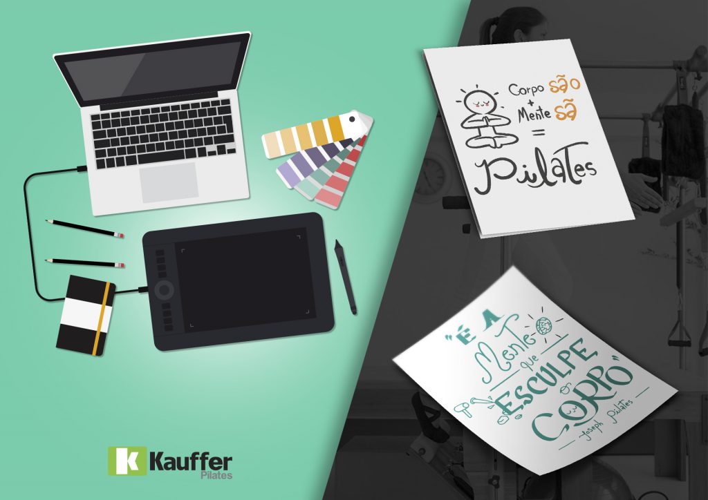 redes sociais de studios de pilates