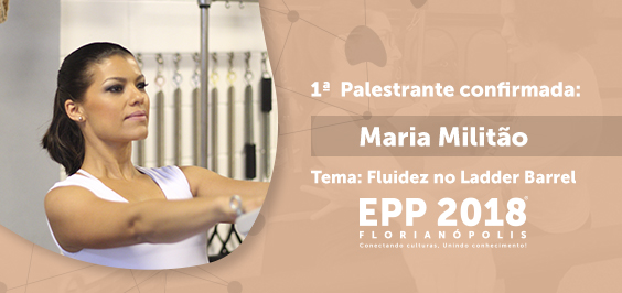 Encontro de Pilates Profissional - 1ª palestrate -Maria Militão