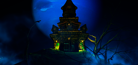 decoração de halloween