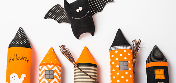 decoração de halloween