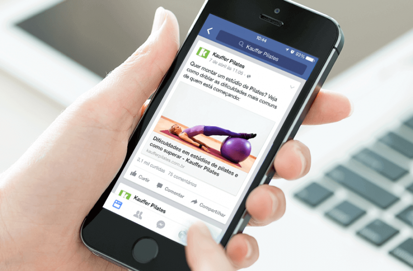 Facebook para Estudio de Pilates